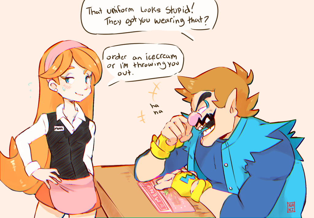 Mona (Warioware) Rule 34 Image