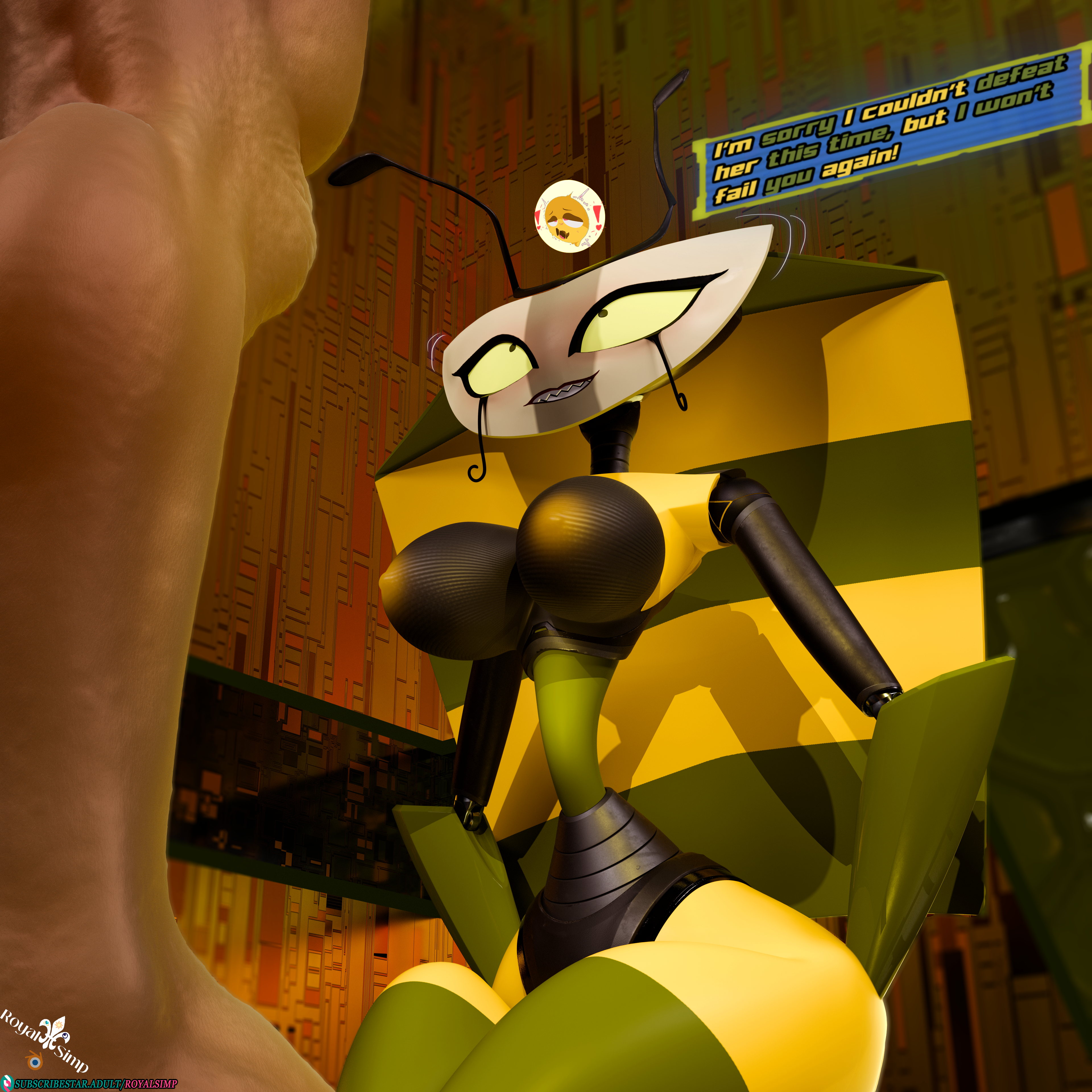 Queen Vexus (My Life As A Teenage Robot) Rule 34 Image