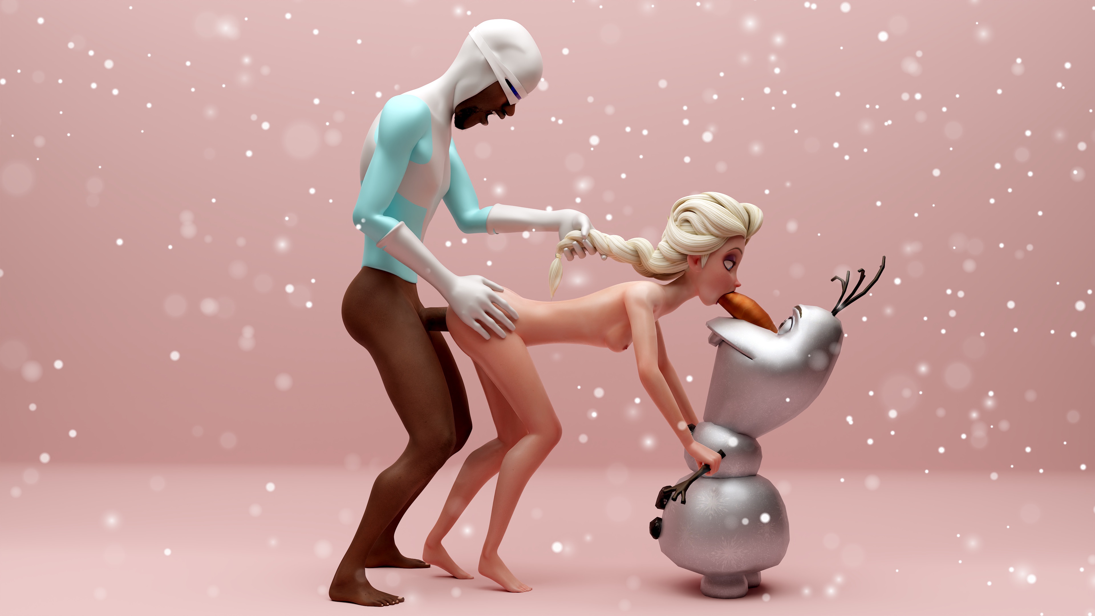 Elsa (Frozen) Rule 34 Image