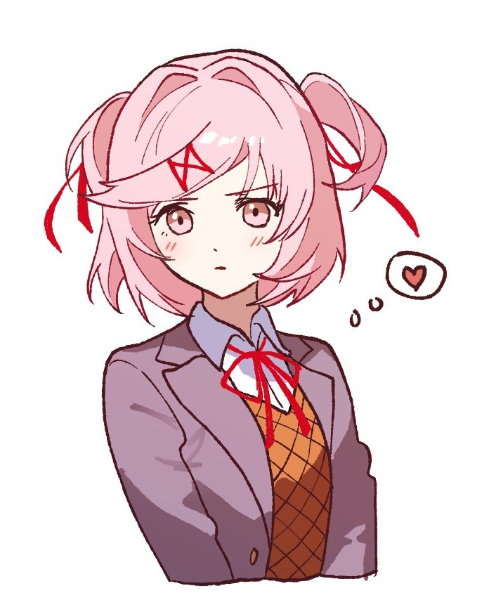 Natsuki (Doki Doki Literature Club) Rule 34 Image