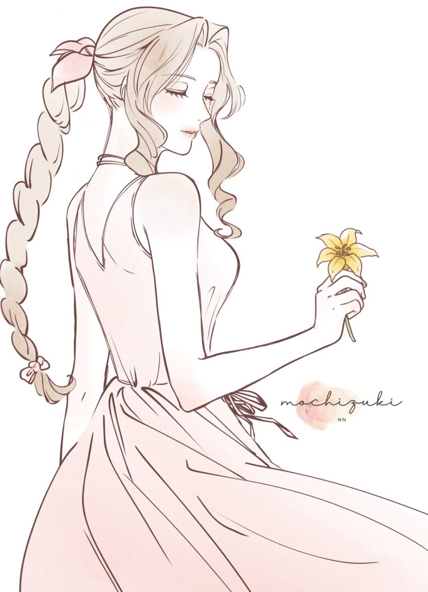 Aerith Gainsborough (Final Fantasy) Rule 34 Image