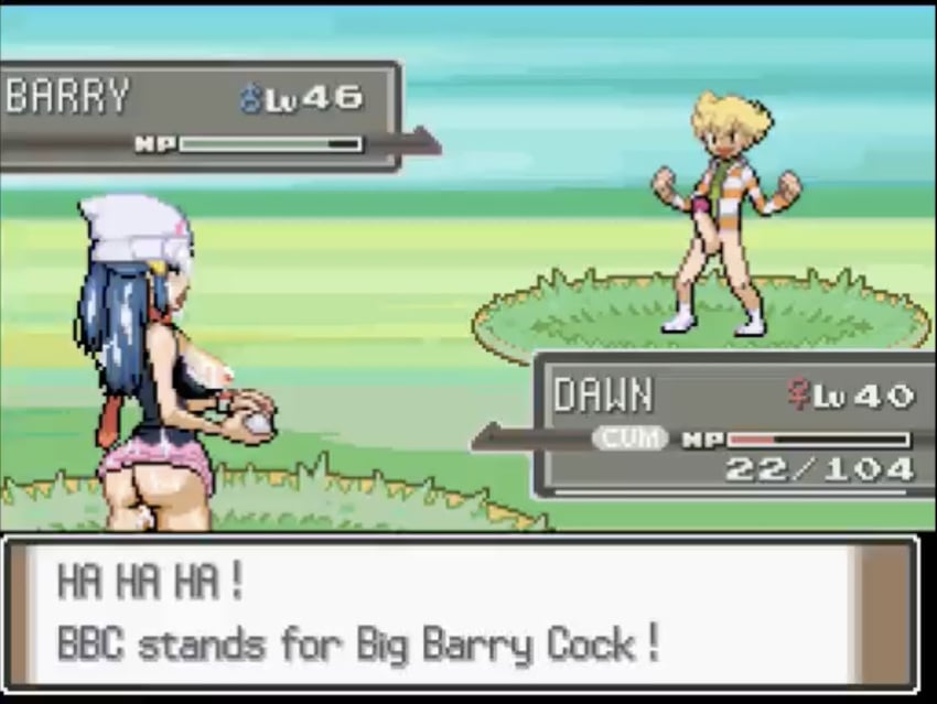Barry (Pokemon) Rule 34 Image