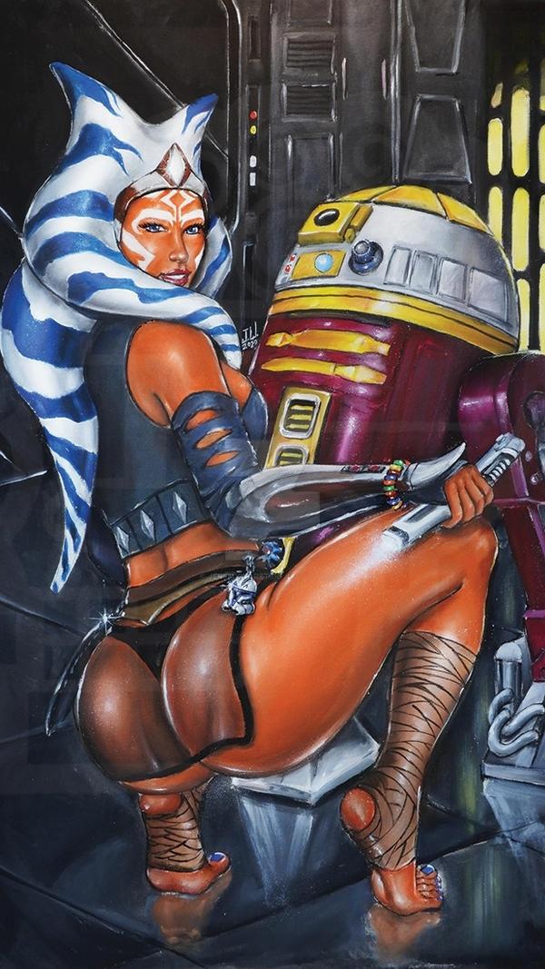 Ahsoka Tano (Star Wars) Rule 34 Image