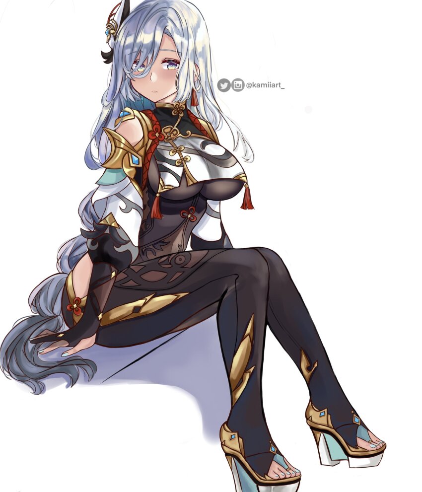 Shenhe (Genshin Impact) Rule 34 Image