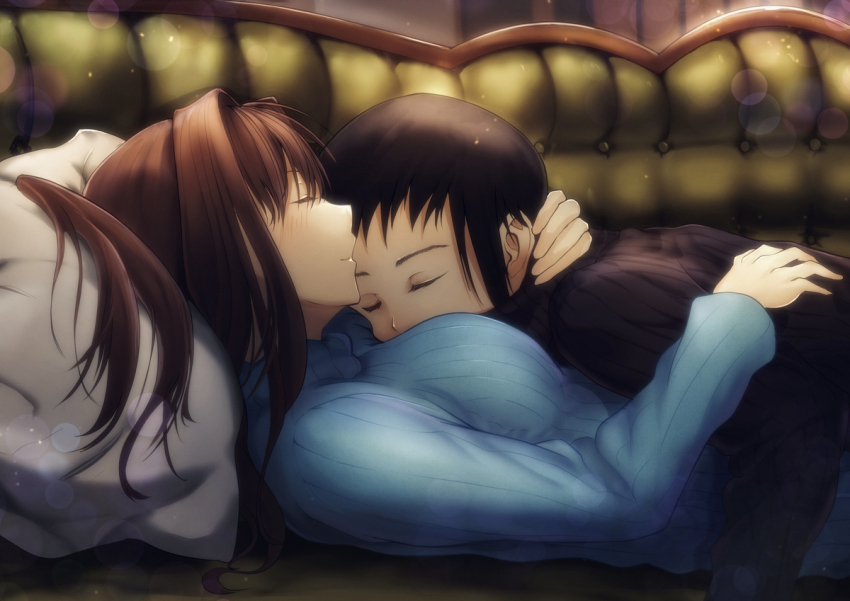 Aozaki Aoko (Mahou Tsukai No Yoru) Rule 34 Image