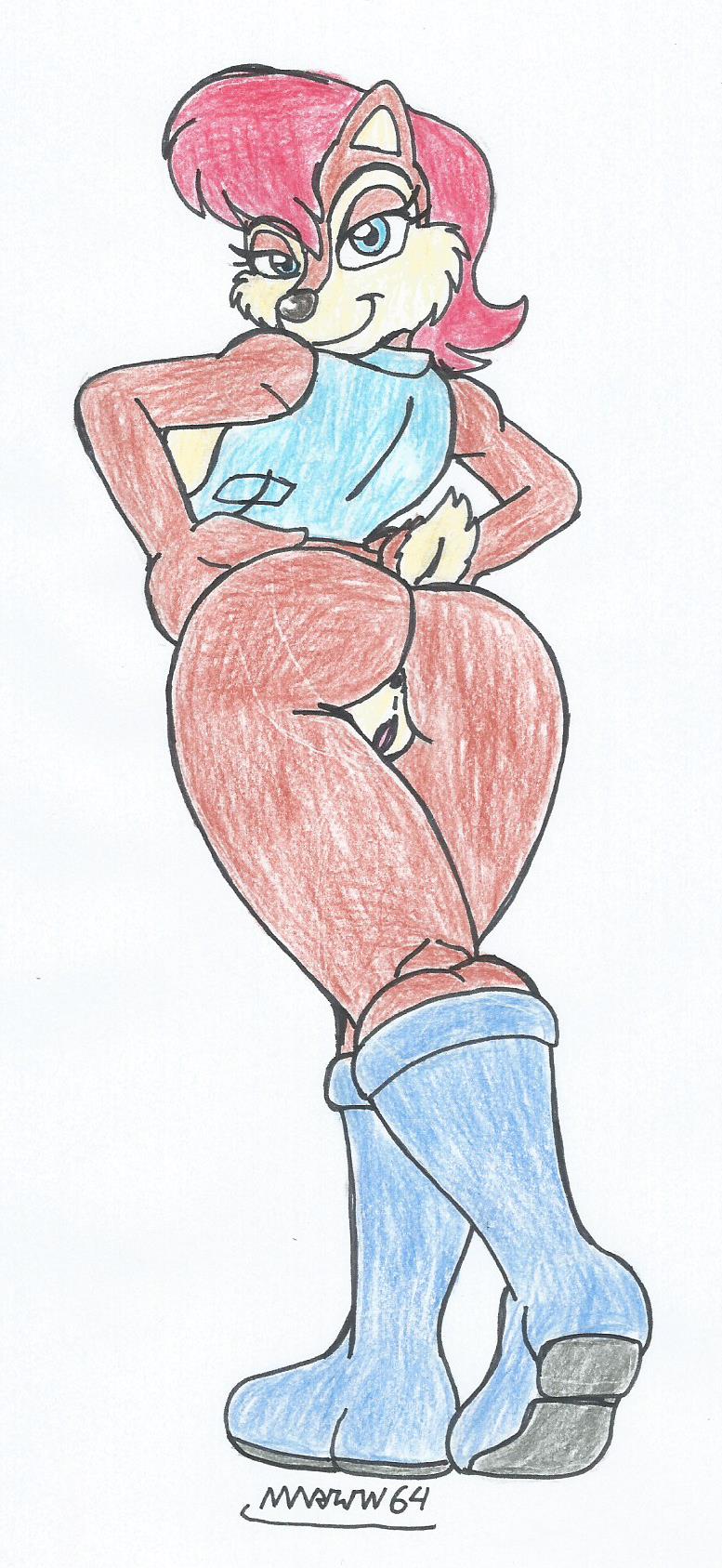 Sally Acorn (Archie Comics) Rule 34 Image