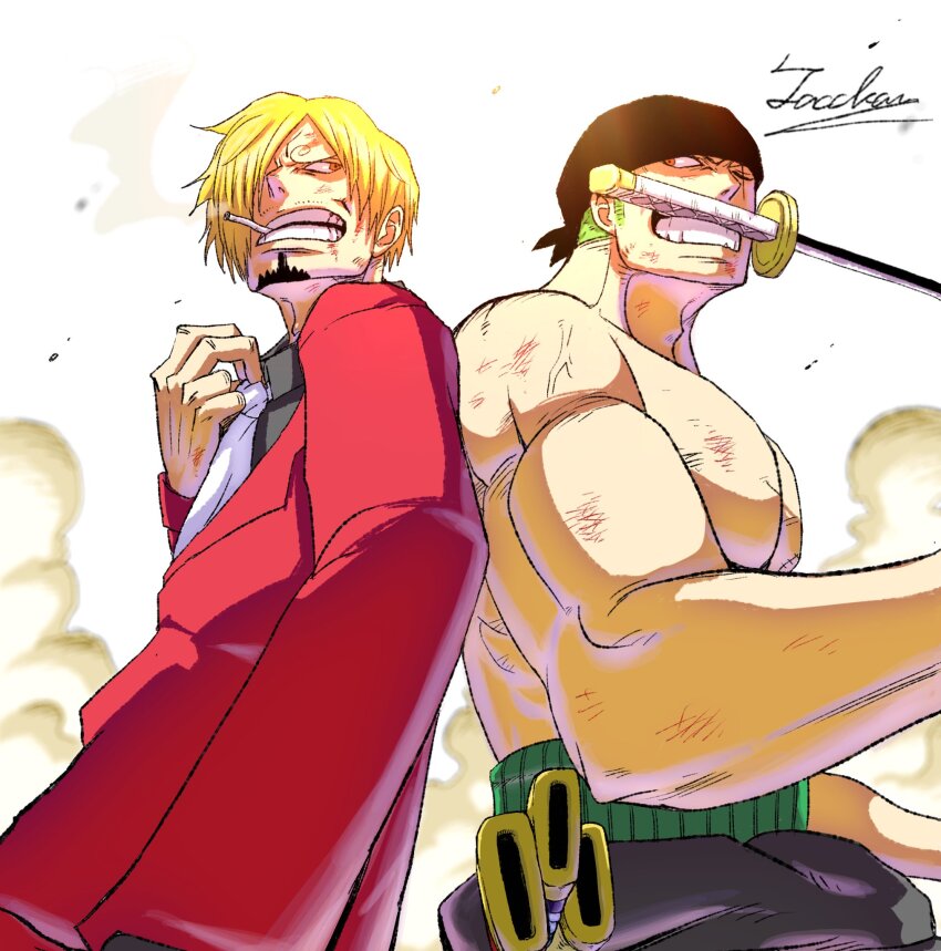 Roronoa Zoro (One Piece) Rule 34 Image