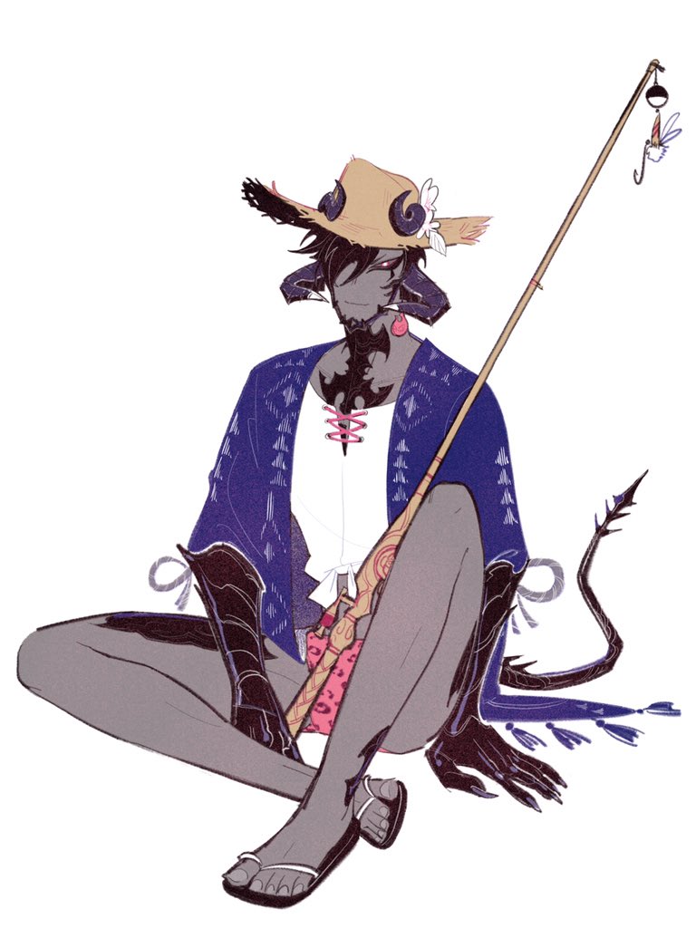 Au Ra (Final Fantasy) Rule 34 Image