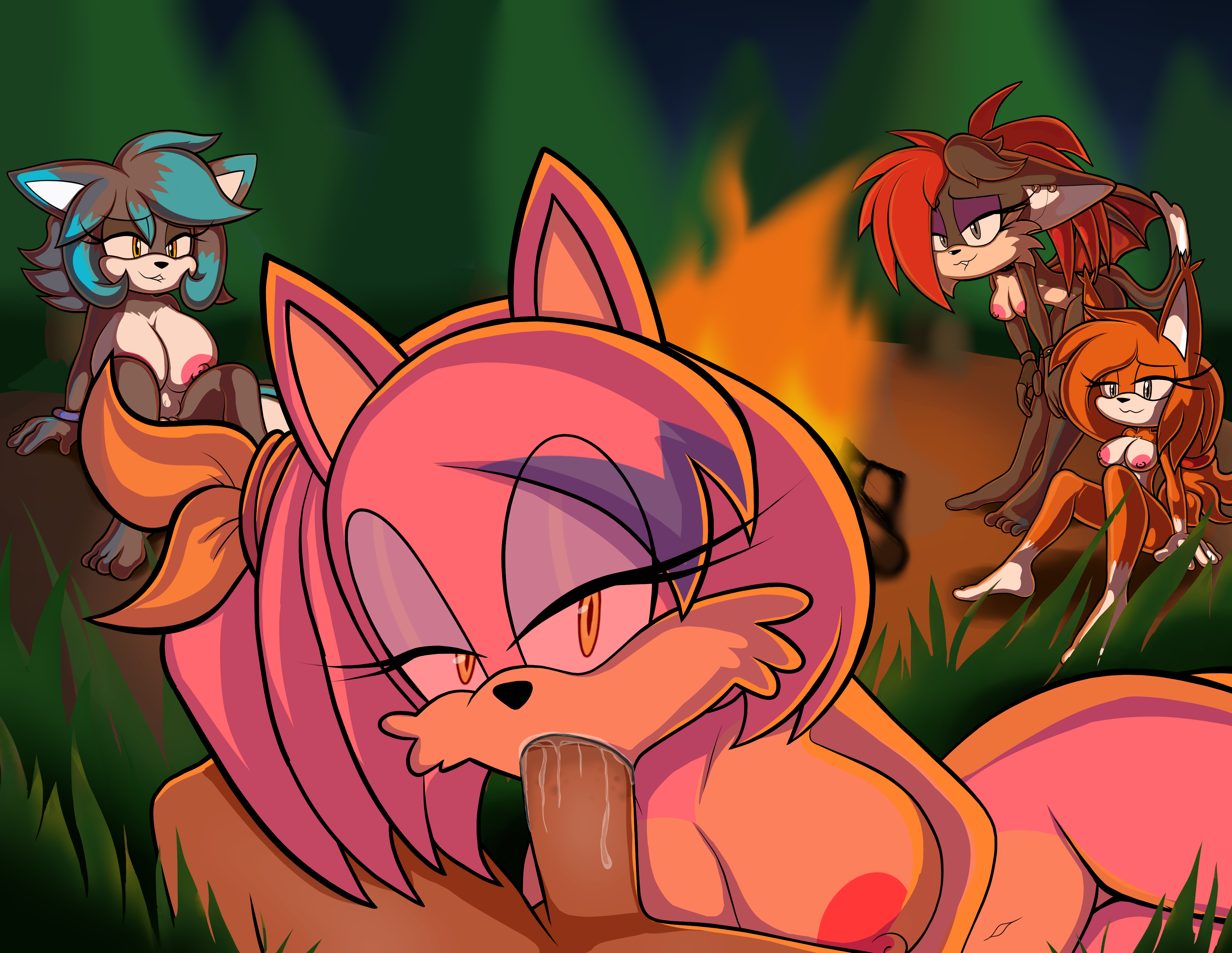 Athena The Bat-Cat (Charli The Fox) Rule 34 Image