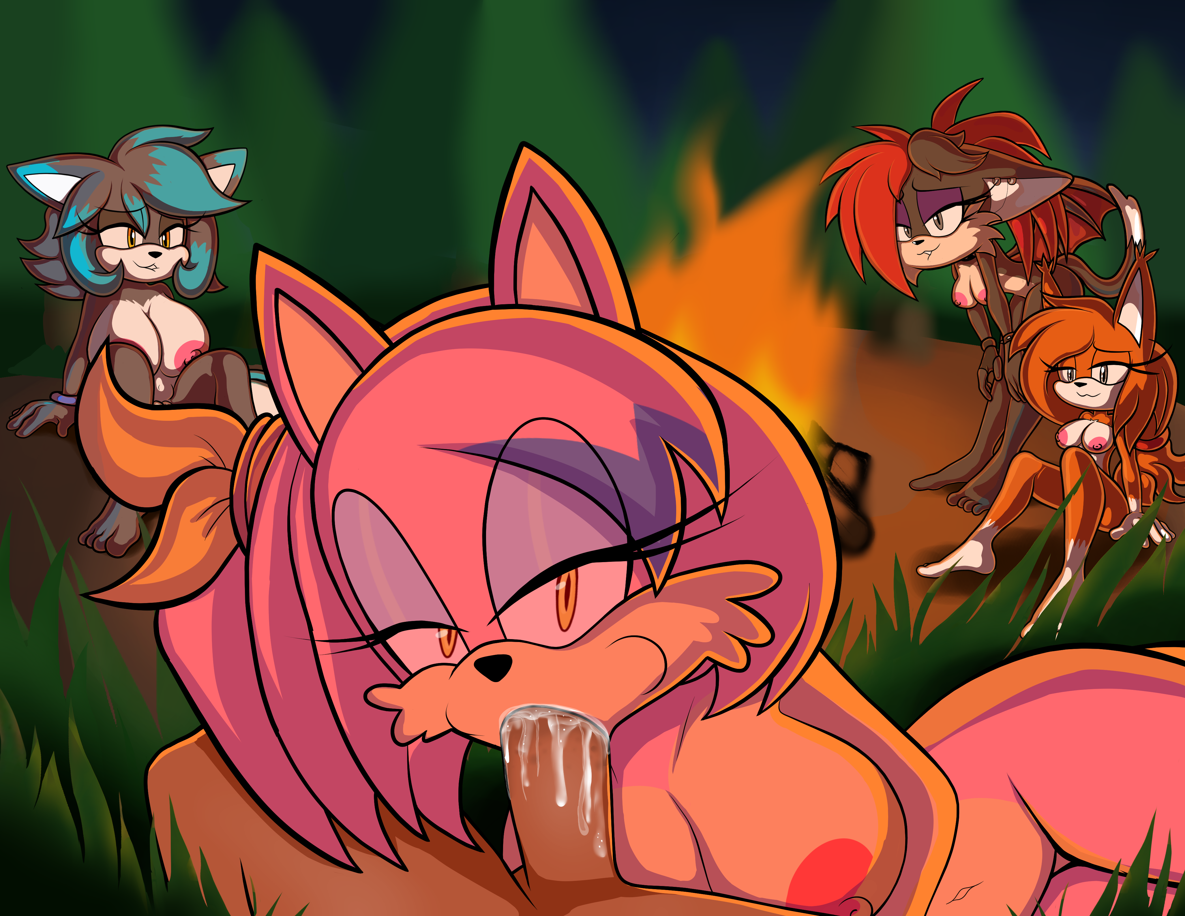 Athena The Bat-Cat (Charli The Fox) Rule 34 Image