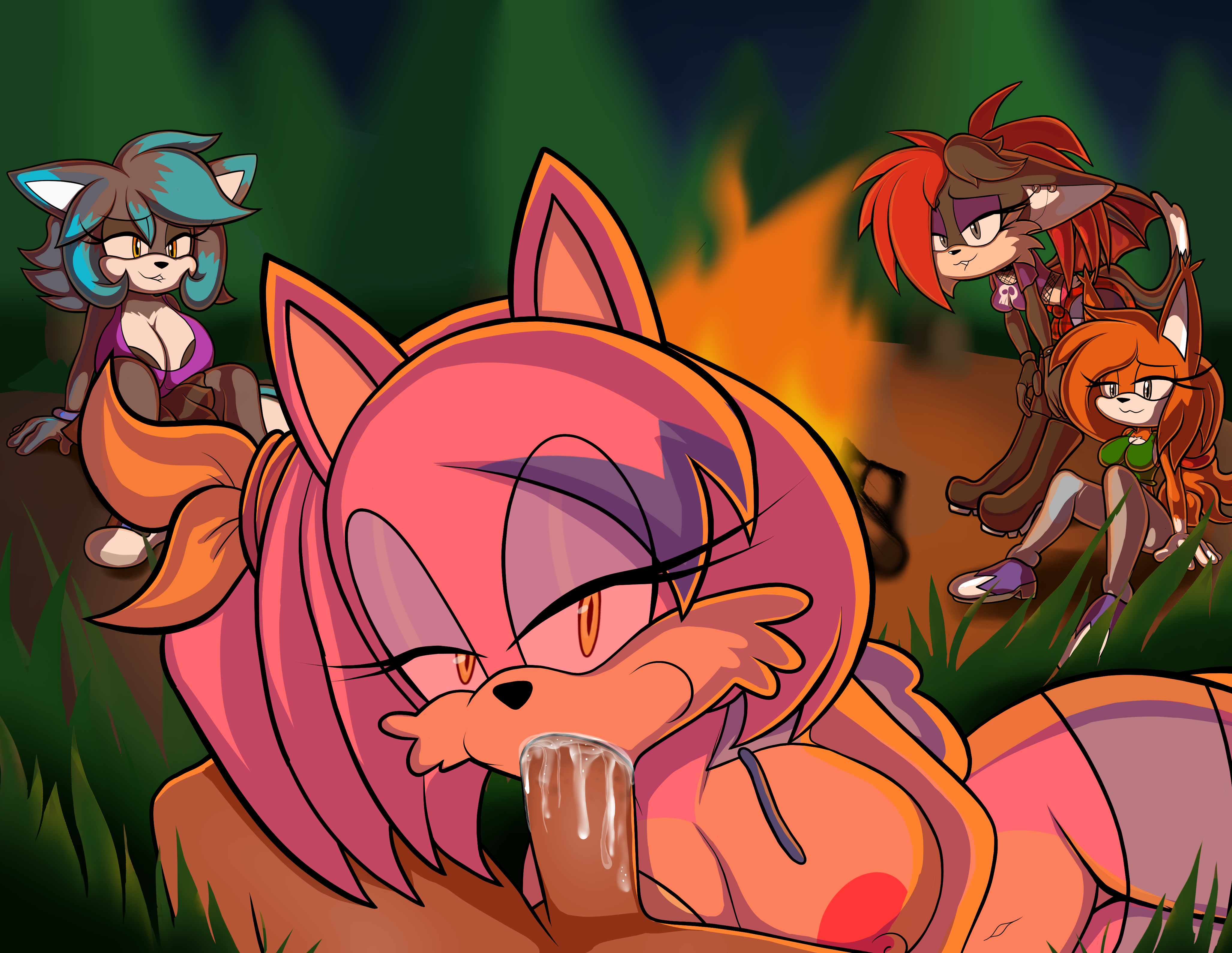 Athena The Bat-Cat (Charli The Fox) Rule 34 Image