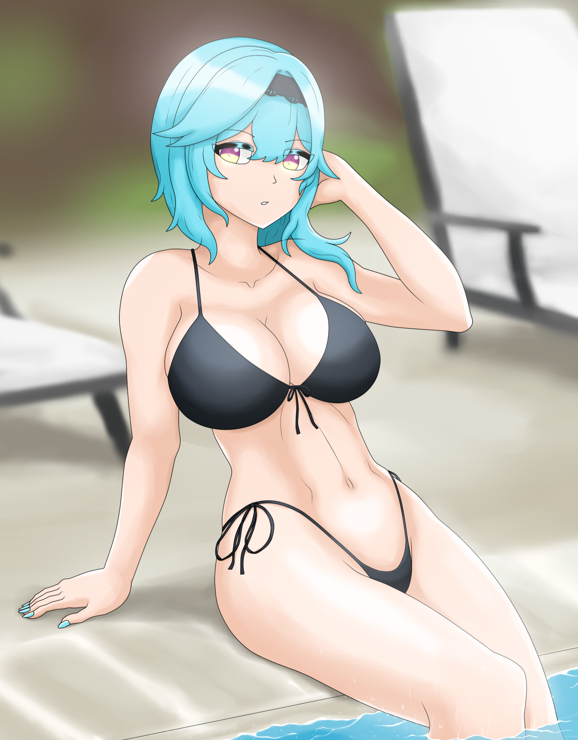 Eula (Genshin Impact) Rule 34 Image