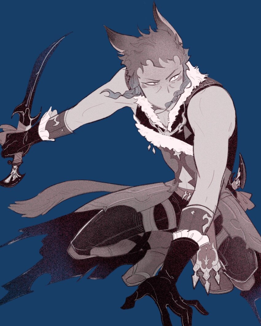 Miqo'Te (Final Fantasy) Rule 34 Image