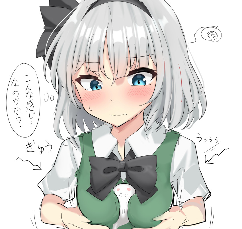 Konpaku Youmu (Touhou) Rule 34 Image