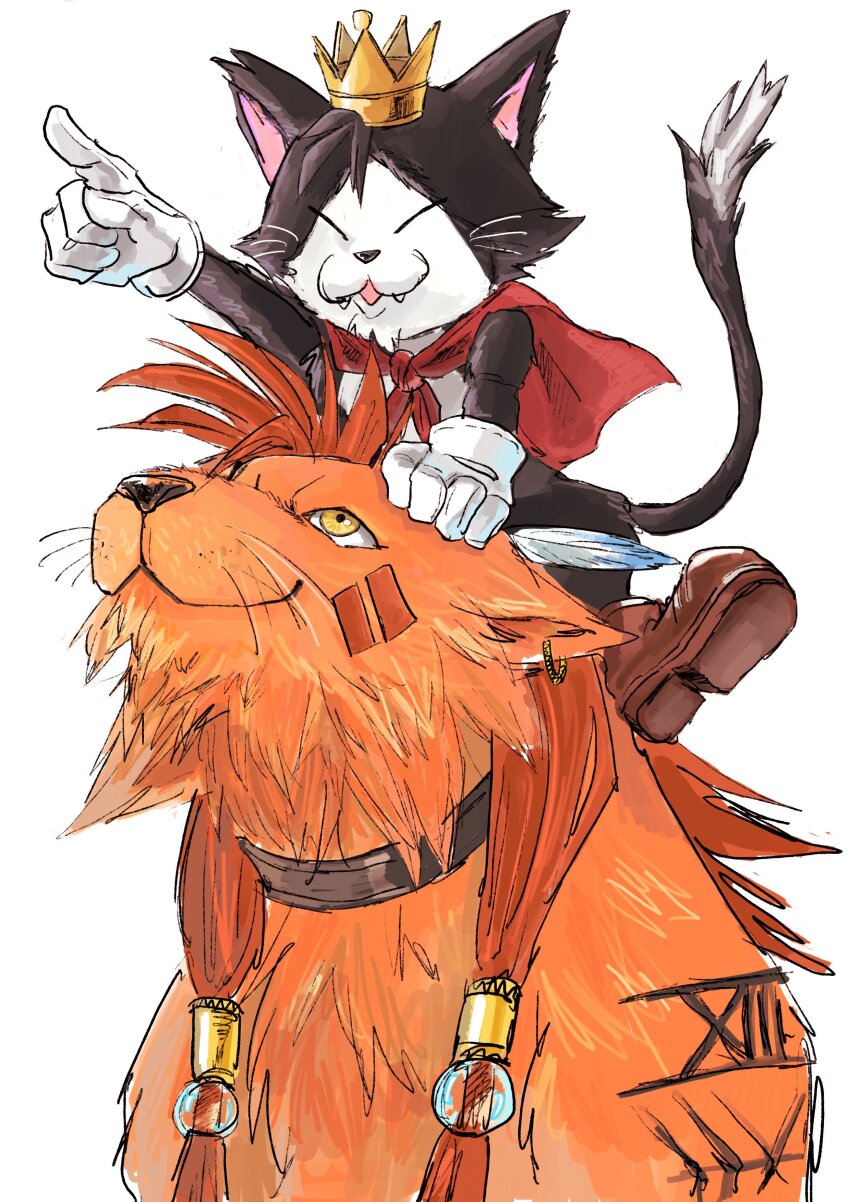 Red Xiii (Final Fantasy) Rule 34 Image