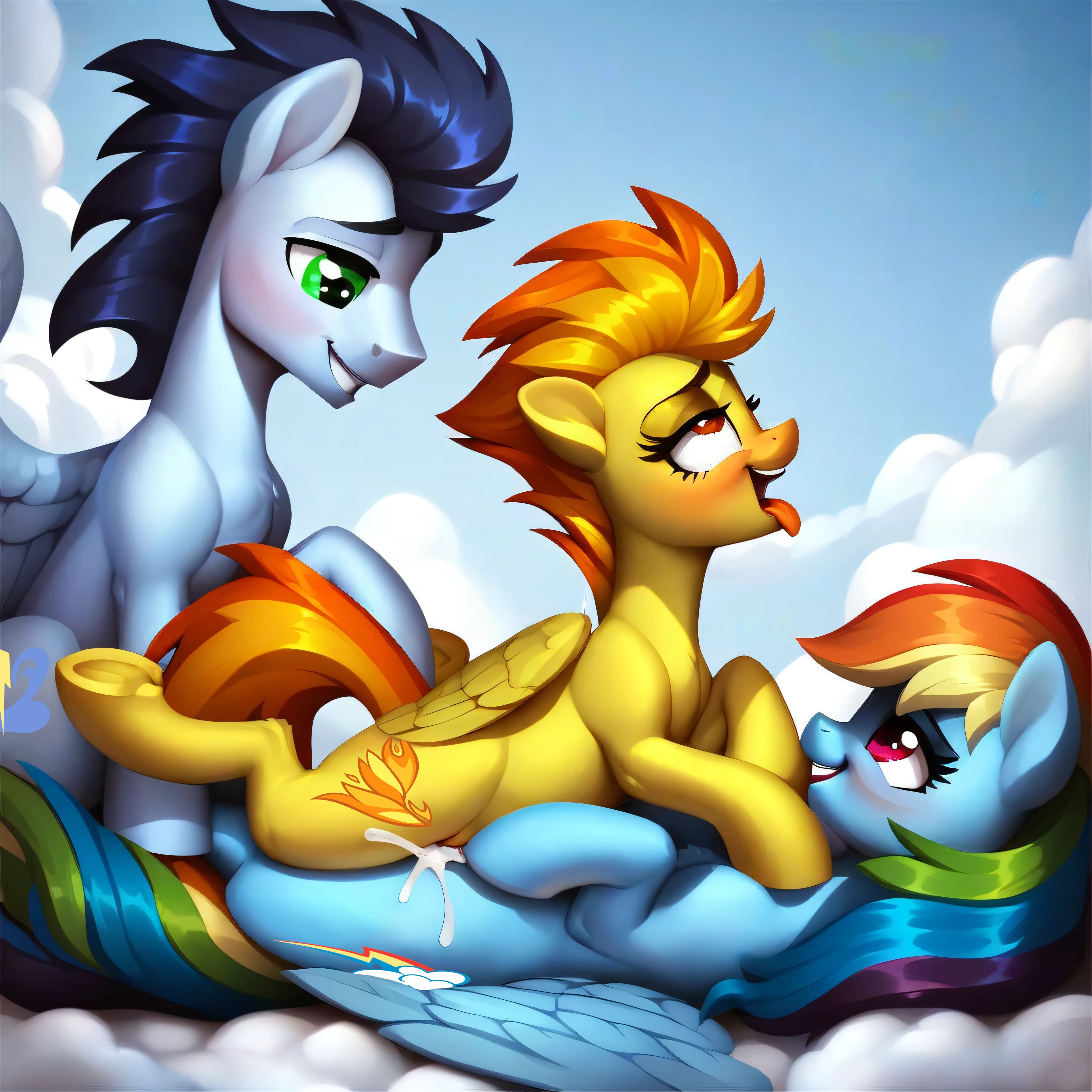 Rainbow Dash (Mlp) Rule 34 Image