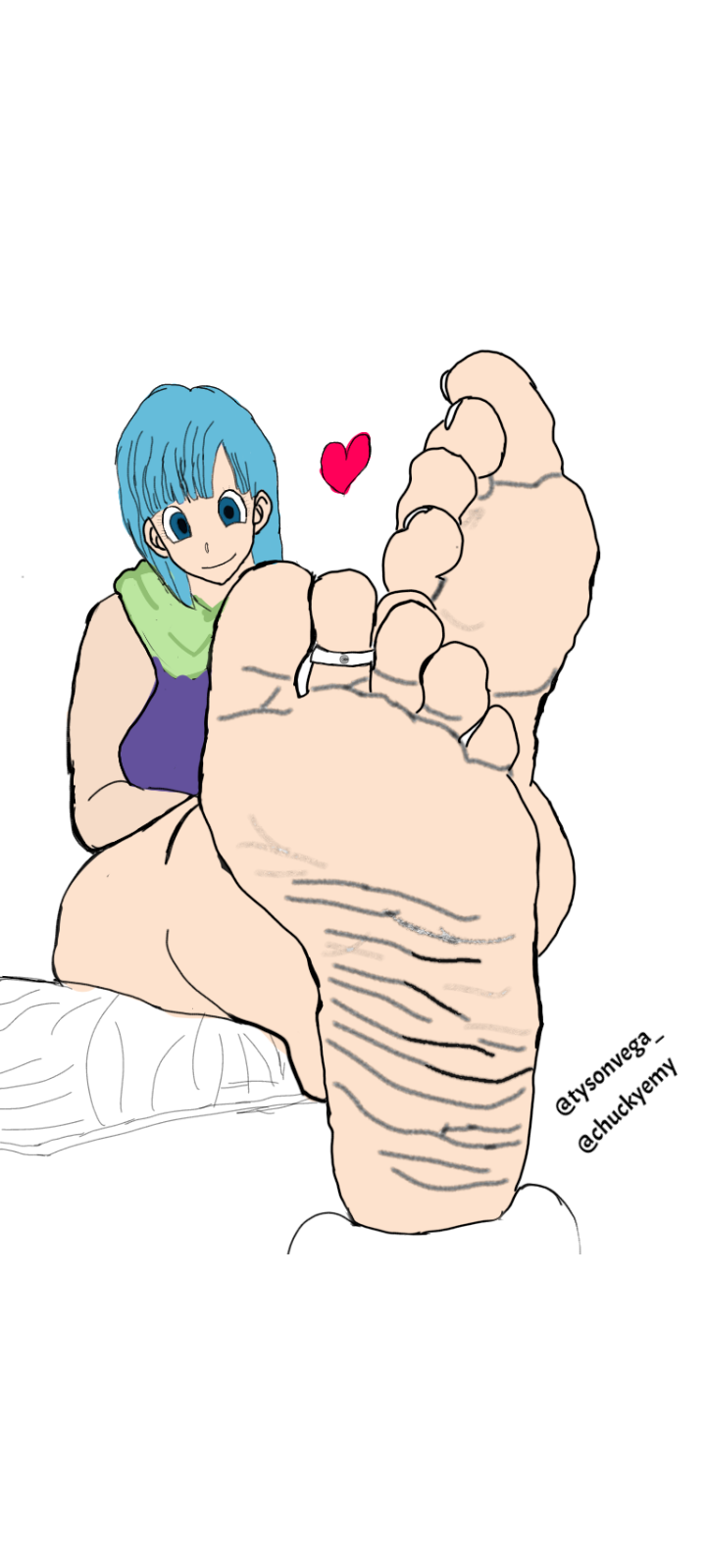 Bulma Briefs (Dragon Ball) Rule 34 Image