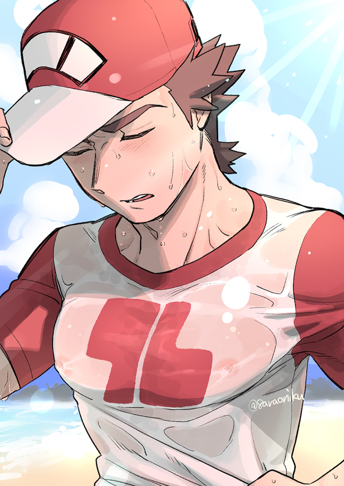 Red (Pokemon) Rule 34 Image