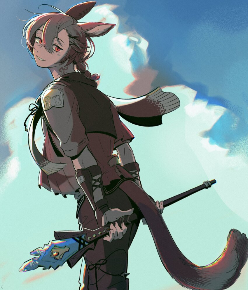 G'Raha Tia (Final Fantasy) Rule 34 Image