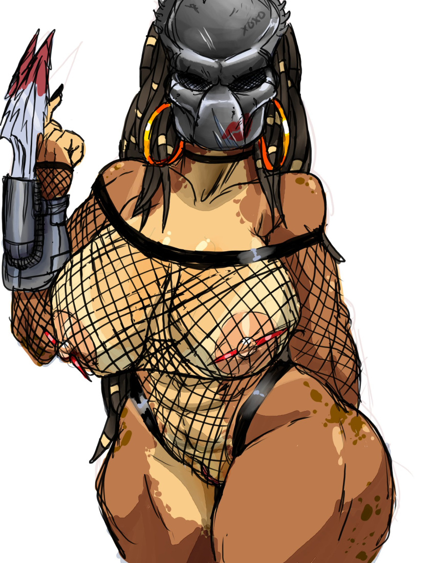 Female Yautja (Predator (Franchise)) Rule 34 Image