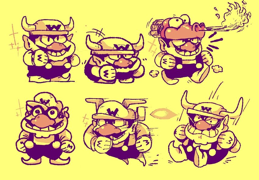 Wario (Nintendo) Rule 34 Image